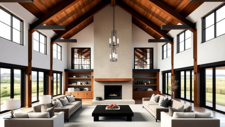 The Art of Blending: An Introduction to Mixing Wood, Metal, and Stone in British Interior Design